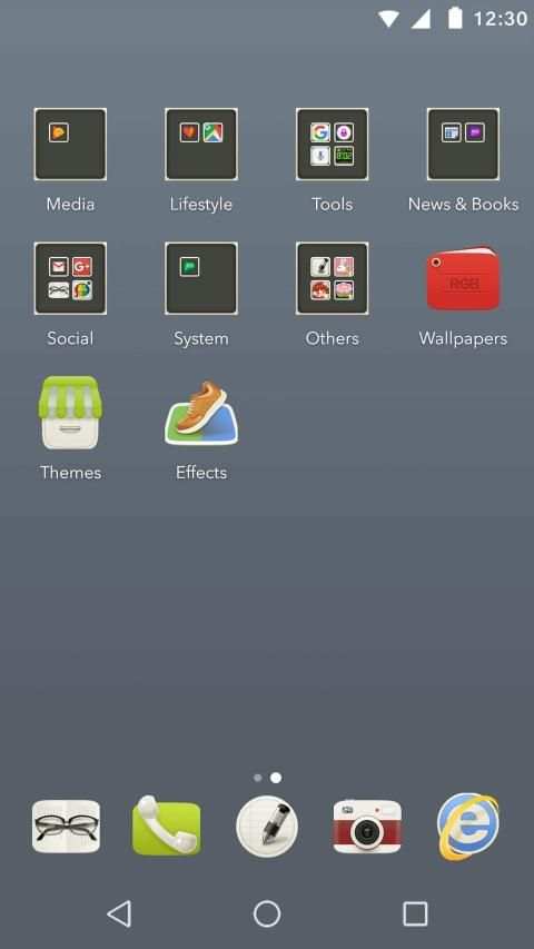 Simple Basic Theme screenshot 2