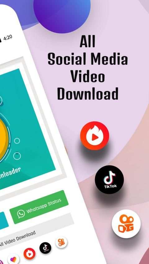 All Video Downloader-Free Video social media स्क्रीनशॉट 3
