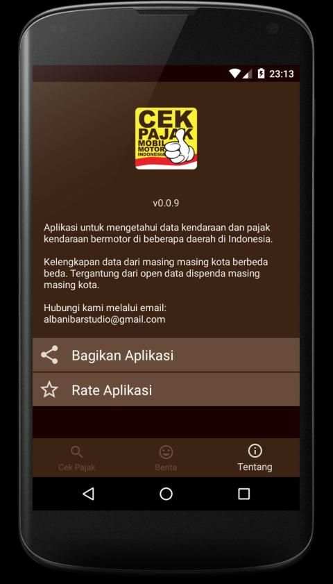 Cek Pajak Motor Mobil screenshot 1