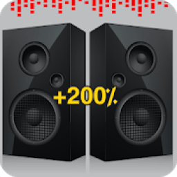 Volume booster max icon