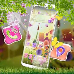 Cute Cartoon Launcher Theme