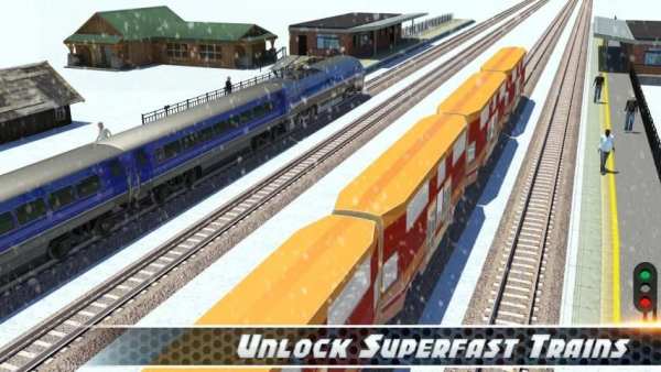 Train Games 2017 Train Driver स्क्रीनशॉट 1