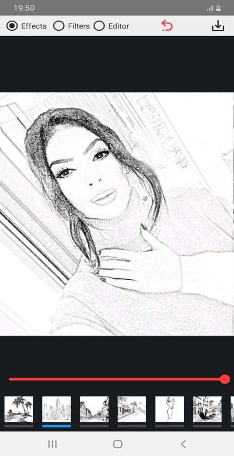 Pencil Photo Sketch Maker - Sketch Camera Cartoon 2 تصوير الشاشة