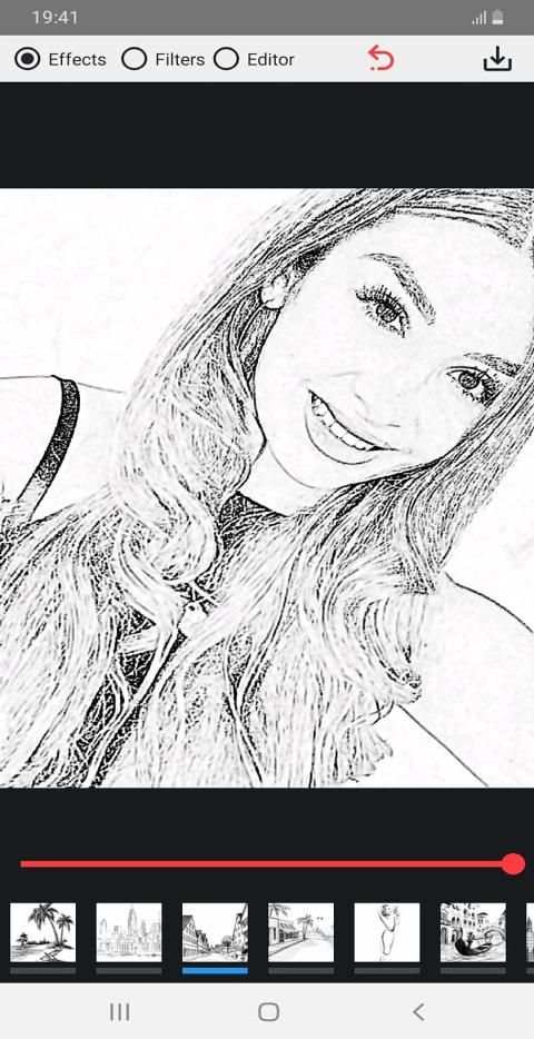 Pencil Photo Sketch Maker - Sketch Camera Cartoon 7 تصوير الشاشة