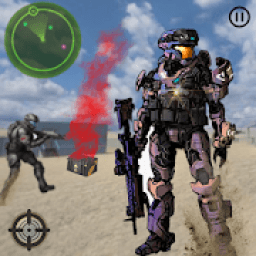 Real Robot Counter Terrorist : Robot Shooting Game आइकन