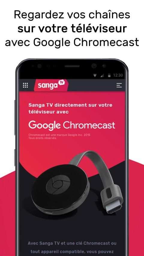 Sanga TV - TV d’Afrique en direct & Programme TV screenshot 3