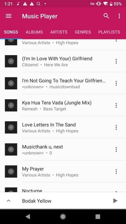 Free Music Player - MP3 Player स्क्रीनशॉट 1
