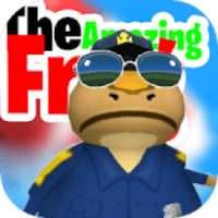 amazing Funny Frog Shark Fighter