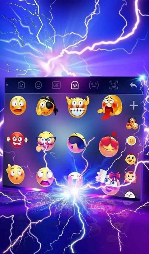 Flash Color Lighting Keyboard Theme screenshot 1