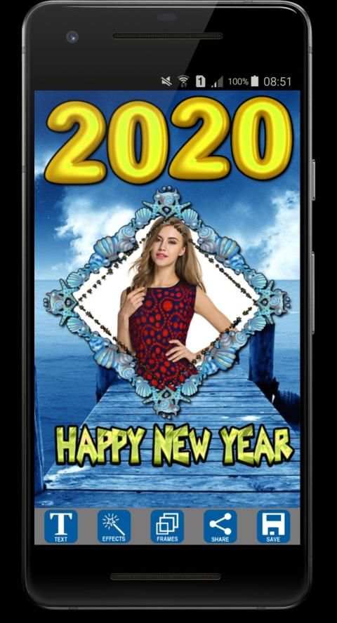 New Year Photo Frames 2020 स्क्रीनशॉट 4