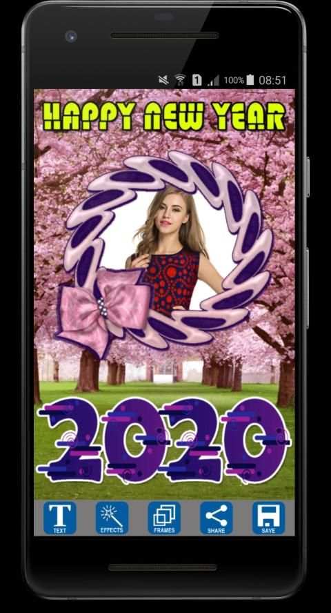 New Year Photo Frames 2020 स्क्रीनशॉट 8