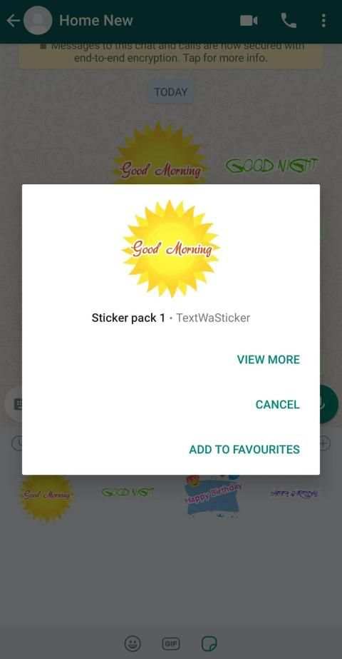TextWaSticker - Text To Sticker maker स्क्रीनशॉट 1