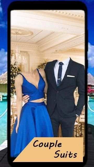 Couple Photo Suit Editor स्क्रीनशॉट 1