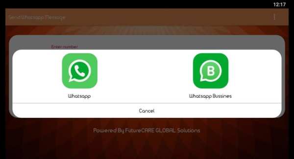 Send Whatsapp screenshot 1