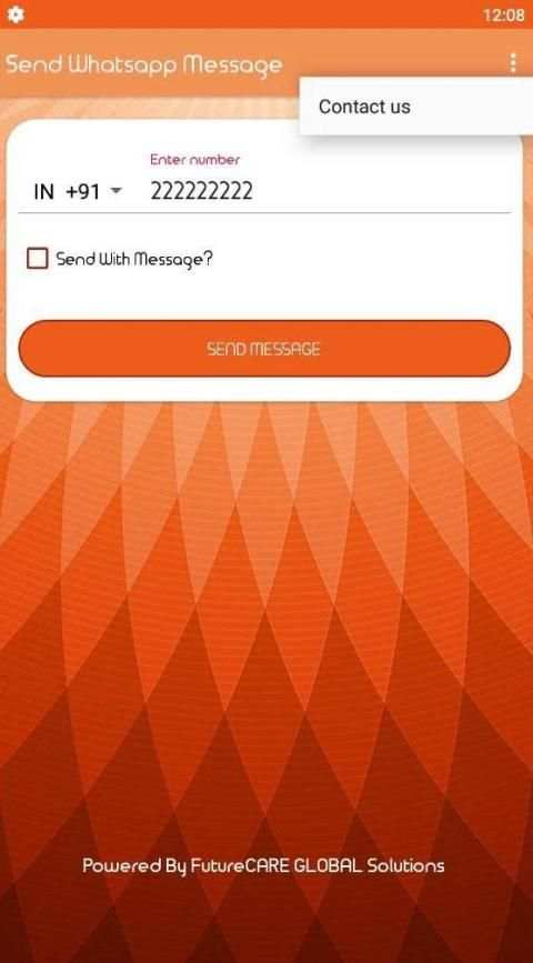 Send Whatsapp screenshot 10