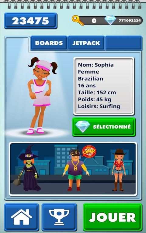 Subway Cowgirl runner Bus run screenshot 1