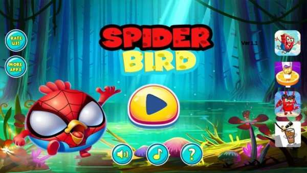 Angry Spider Bird स्क्रीनशॉट 7