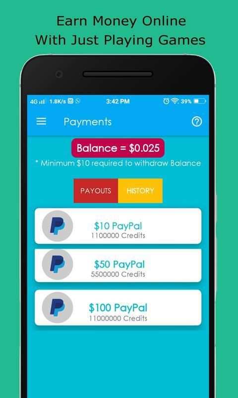 Earn Money Online - Complete Tasks, Play Games स्क्रीनशॉट 5