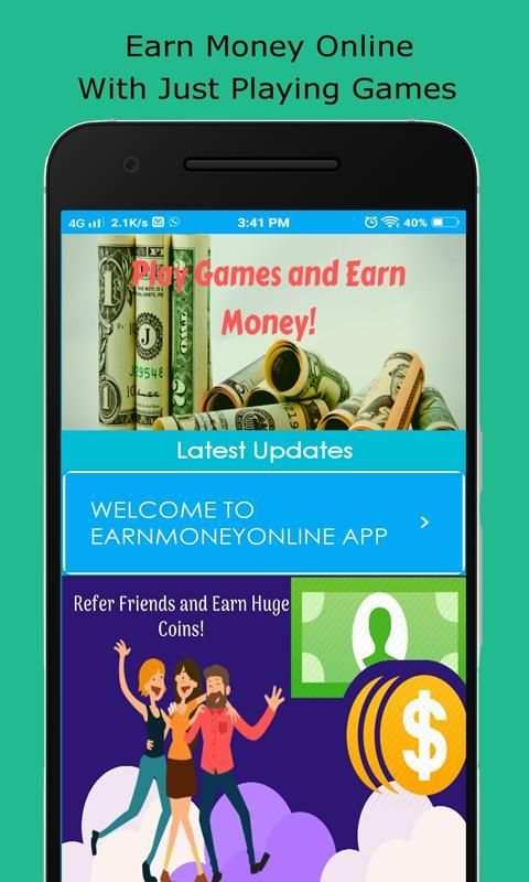 Earn Money Online - Complete Tasks, Play Games स्क्रीनशॉट 1