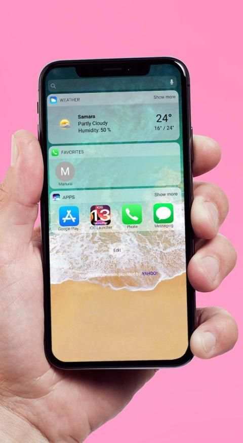 Phone X launcher iOS 13 screenshot 2