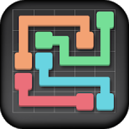 Flow Line - Connect dots free game आइकन