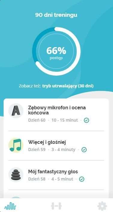 Trening głosu EasyVoice screenshot 1