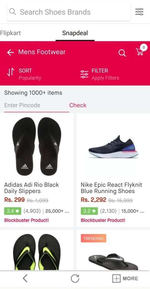 Men Shoes Shopping app स्क्रीनशॉट 5