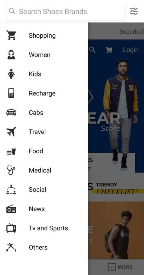 Men Shoes Shopping app स्क्रीनशॉट 2