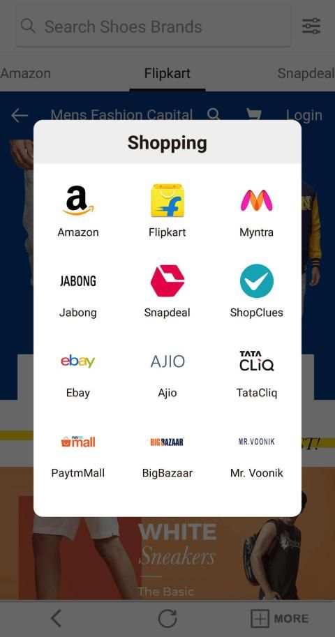 Men Shoes Shopping app स्क्रीनशॉट 1