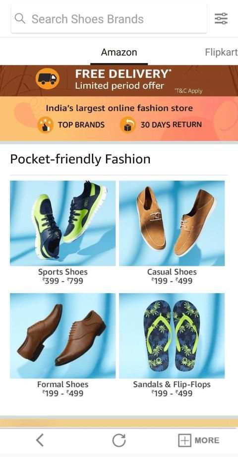 Men Shoes Shopping app स्क्रीनशॉट 7