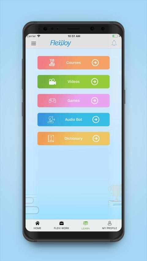 FlexiJoy - A learn and Earn Money App स्क्रीनशॉट 6