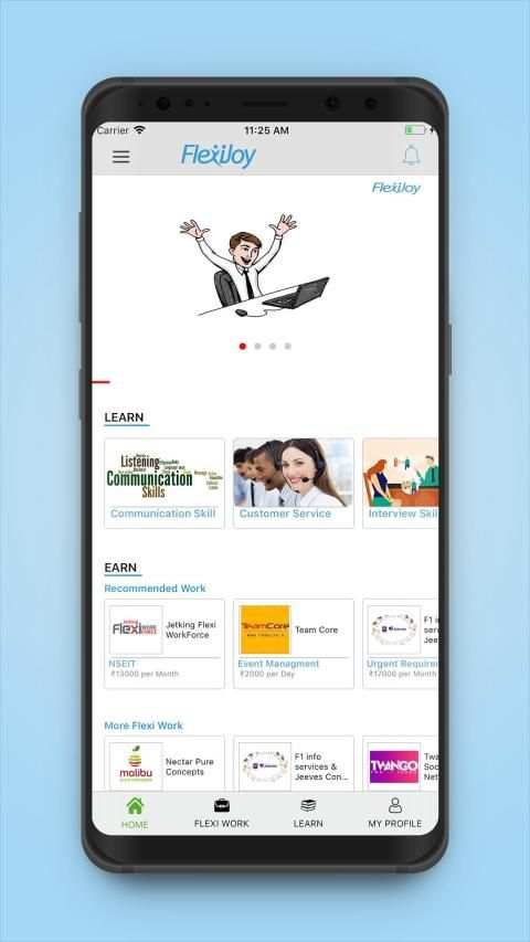 FlexiJoy - A learn and Earn Money App स्क्रीनशॉट 7