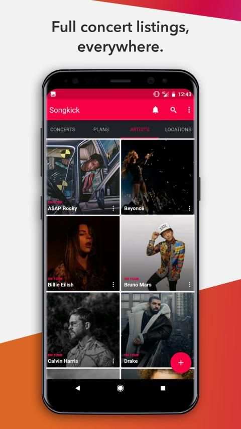 Songkick Concerts screenshot 4