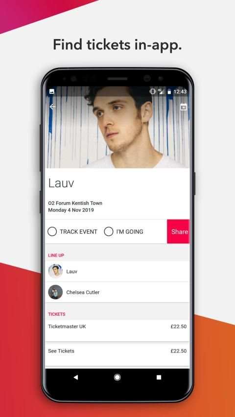 Songkick Concerts screenshot 2