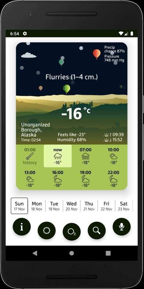 Forecasty स्क्रीनशॉट 1