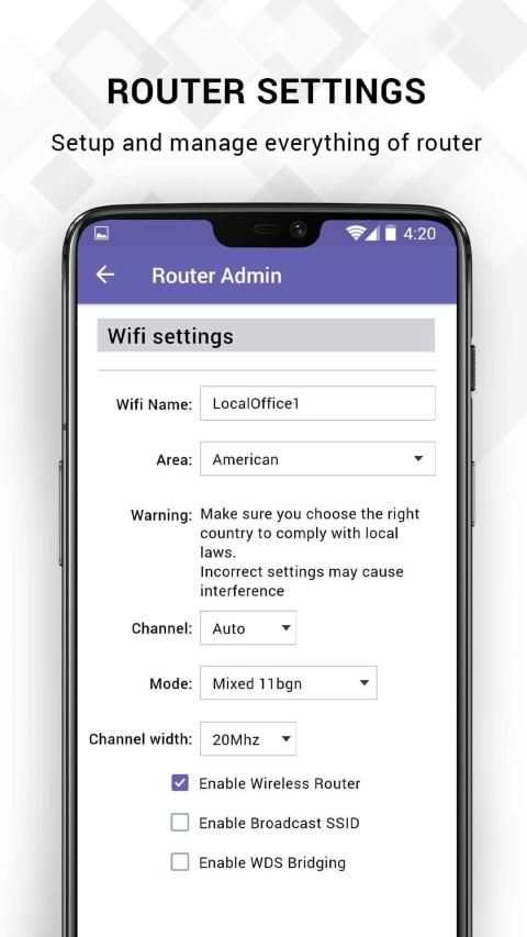 Wifi Router Management 2019 screenshot 5