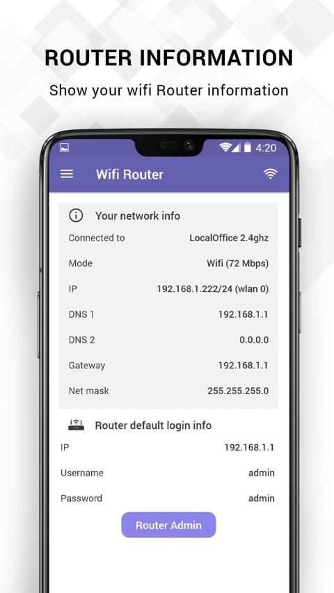 Wifi Router Management 2019 स्क्रीनशॉट 6