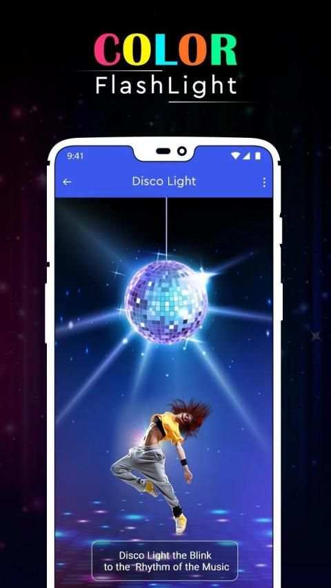 Color Flashlight : Torch LED Flash On Call & SMS screenshot 2