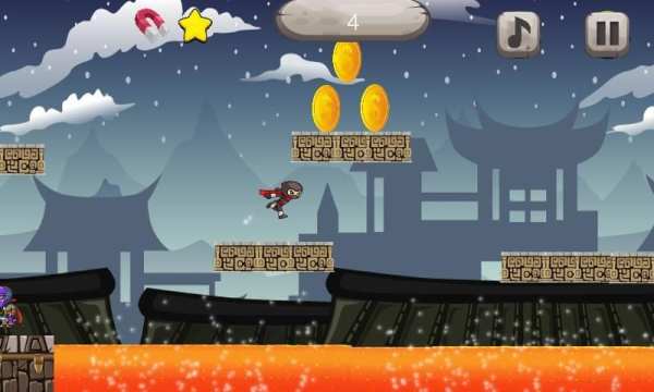 Ninja Run Game - Ninja adventures screenshot 4