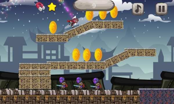 Ninja Run Game - Ninja adventures screenshot 5
