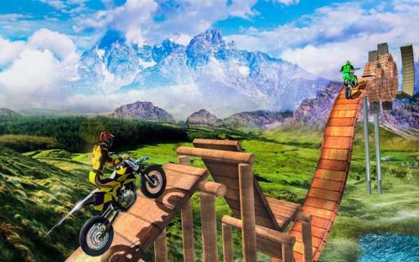 Stunt Bike Crazy Racing Tricks-2 स्क्रीनशॉट 2