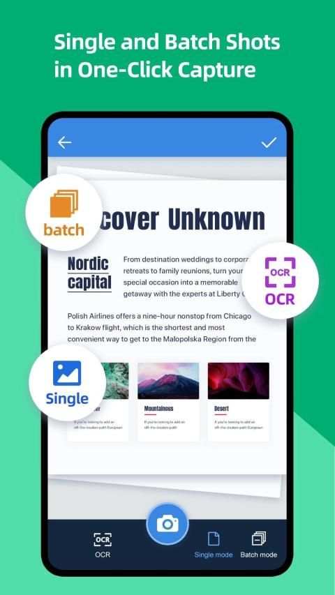Doc Scanner - Quick Scan Photo to PDF and OCR स्क्रीनशॉट 2