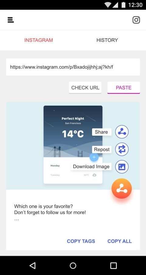 InstaG Downloader - for Instagram Repost App screenshot 5