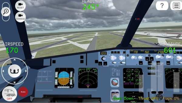 Flight Simulator Advanced स्क्रीनशॉट 4