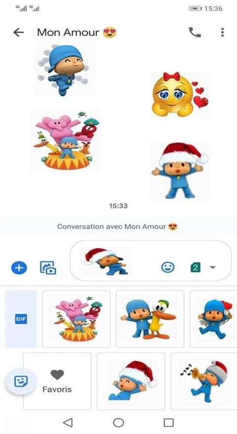 Pocoyo Stickers WAStickerApps for Whatsapp screenshot 3