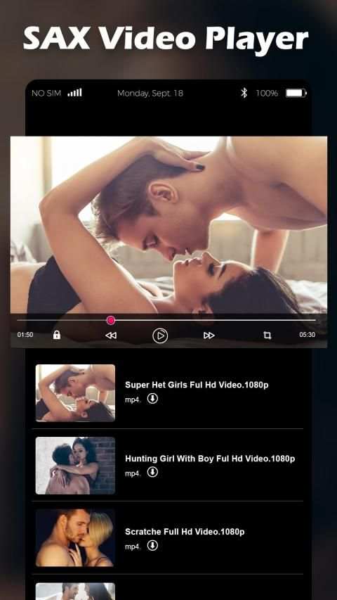 AX Video Player - All Format Player स्क्रीनशॉट 1