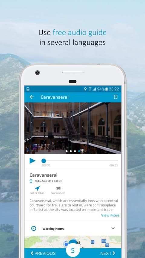 Guide-U: Georgian Travel App स्क्रीनशॉट 4