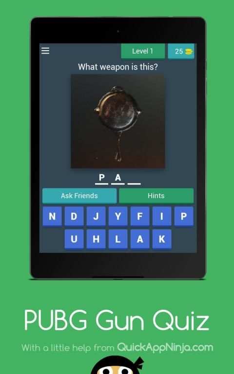 PUBG Gun Quiz स्क्रीनशॉट 2