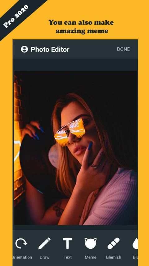 new version photo editor 2020 PRO स्क्रीनशॉट 1