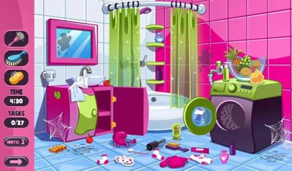Princess House Cleaning Game screenshot 5